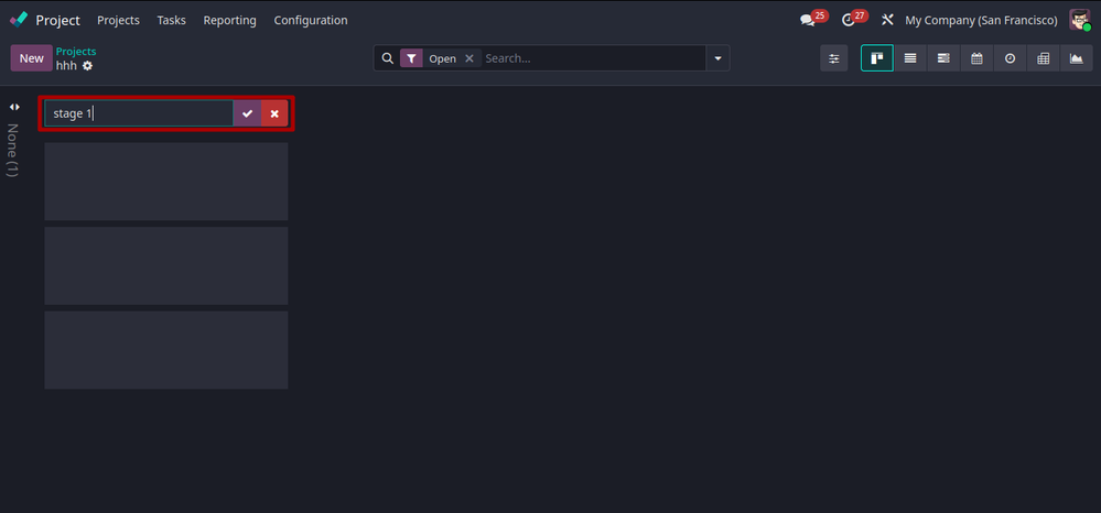 Project Module In Odoo 19 Enterprise