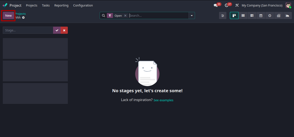 Project Module In Odoo 19 Enterprise