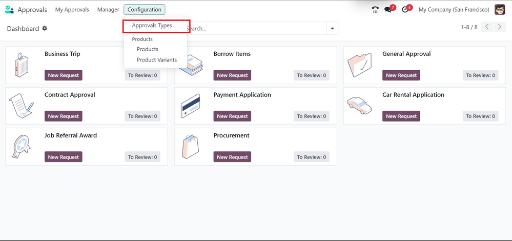 Approvals Module in Odoo 17