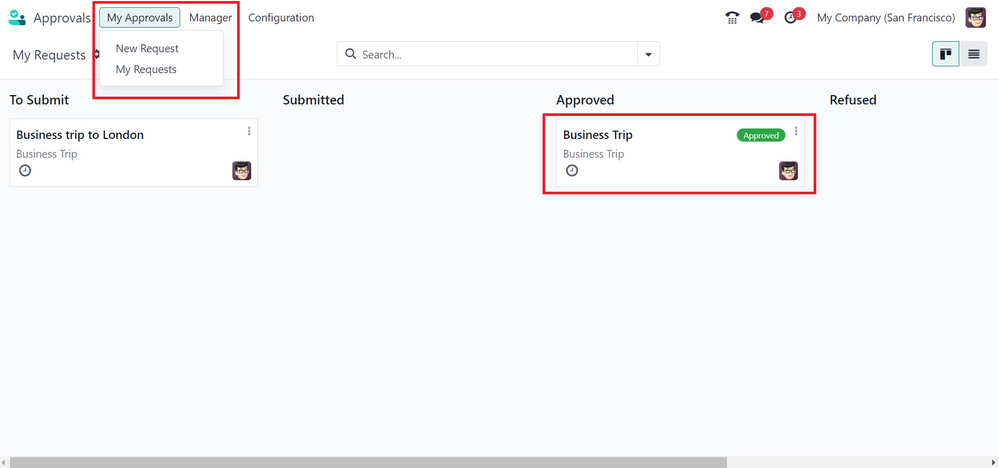 Approvals Module in Odoo 17