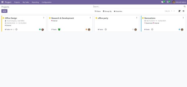 Project module in Odoo16