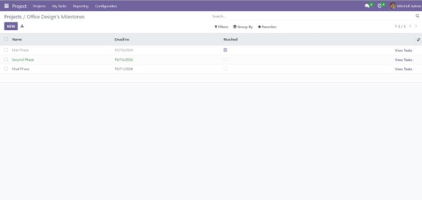 Project module in Odoo16