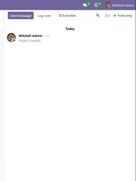 Project module in Odoo16